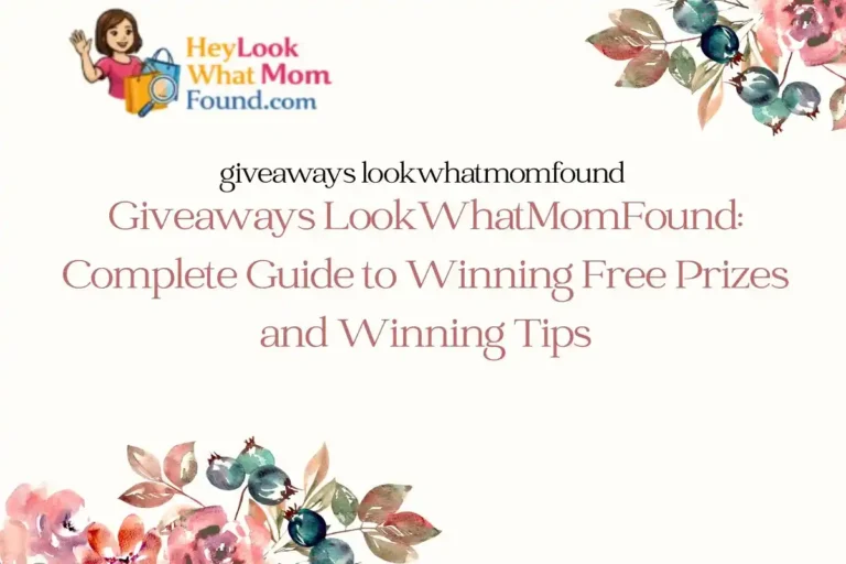 giveaways lookwhatmomfound